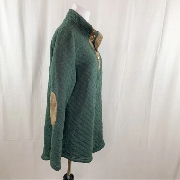 Marley Lilly monogram MLS quilted tunic sweatshirt NWT - Picture 13 of 16